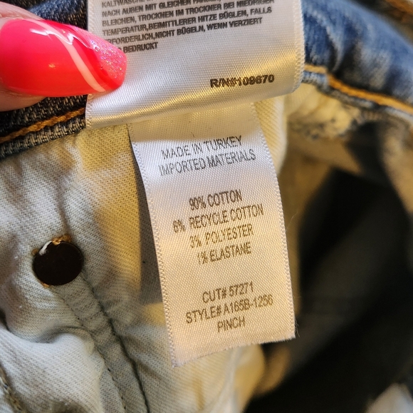 AGOLDE Pinch Waist Skinny Jeans Stretch Ultra High Rise Size 27 - Picture 7 of 10